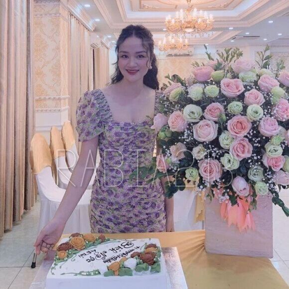 ZARA DRAPED PRINT DRESS‎  - Picture 4 of 9